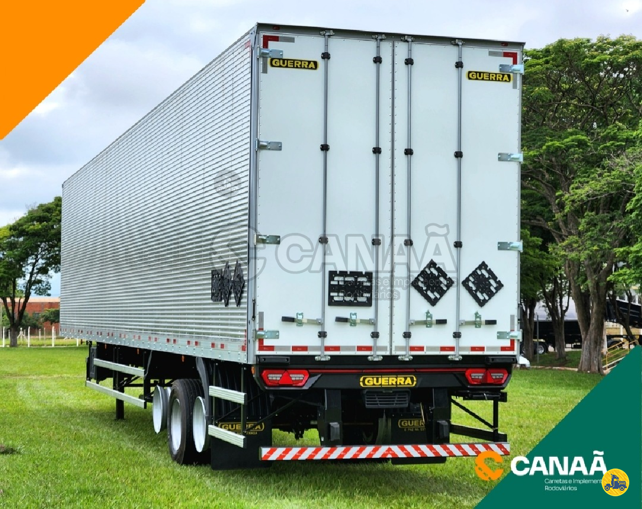 CARRETA SEMI-REBOQUE BAU FURGÃO Canaã Carretas e Implementos Rodoviários OURINHOS SÃO PAULO SP